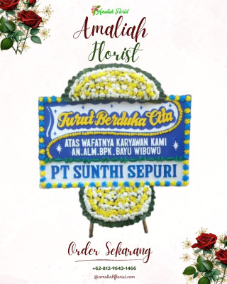 Papan Bunga Duka di Batunadua Jae