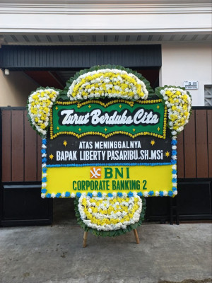 Papan Bunga Duka di Batunadua Jae