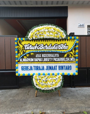 Papan Bunga Duka di Batunadua Jae