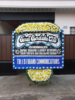 Papan Bunga Duka di Batunadua Jae
